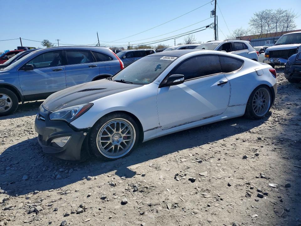 Auction sale of the 2015 Hyundai Genesis Coupe, vin: KMHHT6KJ0FU125662, lot number: 46656296