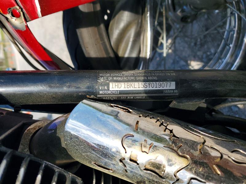 50751456 :رقم المزاد ، 1HD1BKL15SY019077 vin ، 1995 Harley-davidson Fxst مزاد بيع