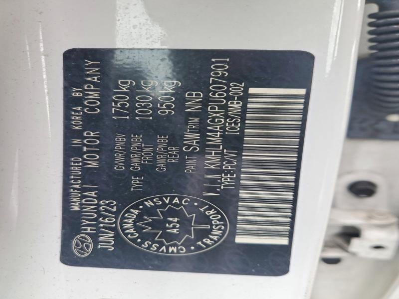 49732356 :رقم المزاد ، KMHLM4AGXPU607901 vin ، 2023 Hyundai Elantra مزاد بيع