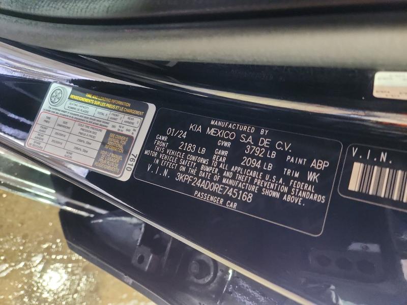 Продажа на аукционе авто 2024 Kia Forte, vin: 3KPF24AD0RE745168, номер лота: 51355746