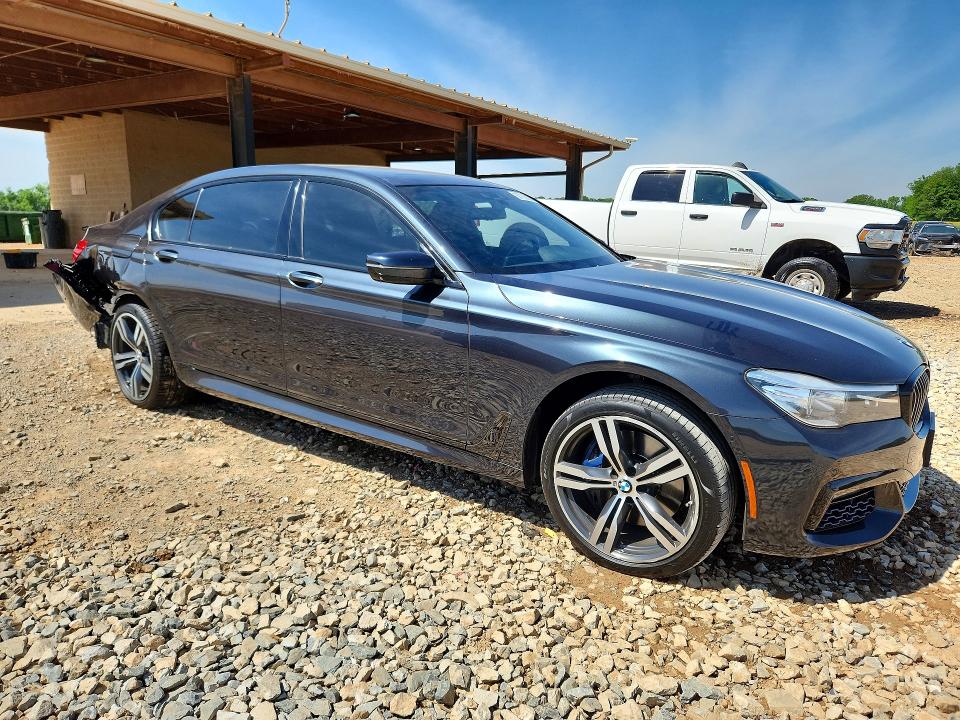 2017 Bmw 740 მანქანა იყიდება აუქციონზე, vin: WBA7E2C50HG740036, აუქციონის ნომერი: 50765936