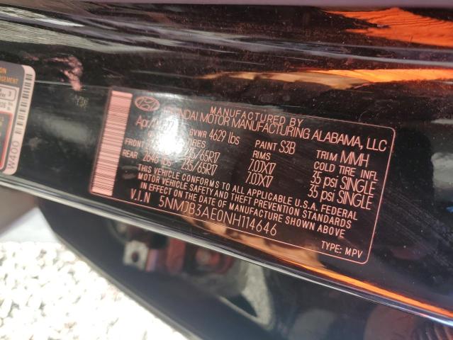 Продажа на аукционе авто 2022 Hyundai Tucson, vin: 5NMJB3AE0NH114646, номер лота: 50048316