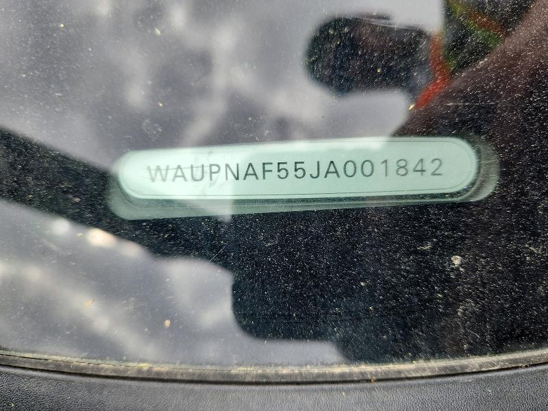 49531256 :رقم المزاد ، WAUPNAF55JA001842 vin ، 2018 Audi A5 مزاد بيع