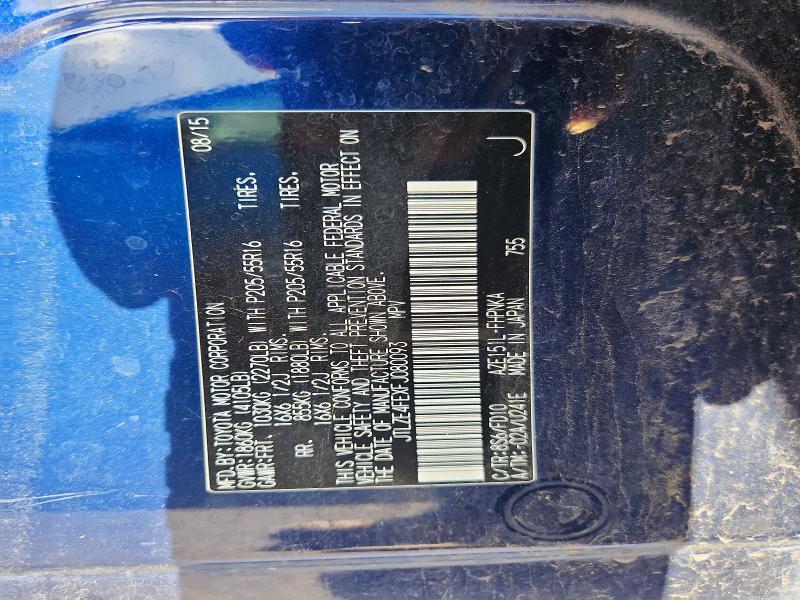 48981016 :رقم المزاد ، JTLZE4FEXFJ080093 vin ، 2015 Scion Xb مزاد بيع
