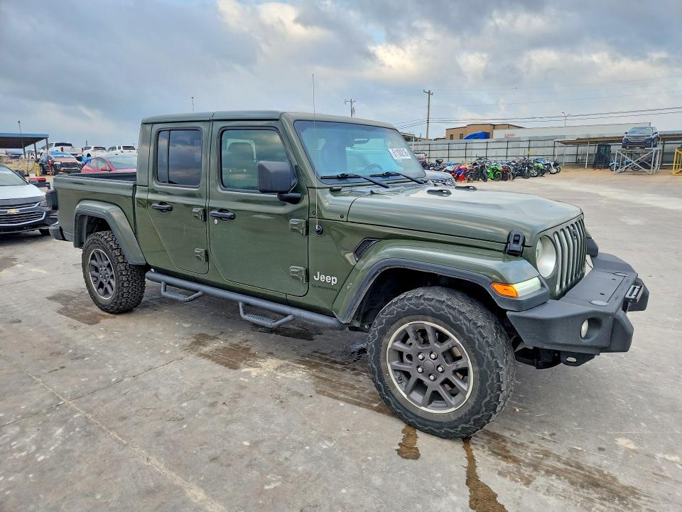 Продаж на аукціоні авто 2021 Jeep Gladiator, vin: 1C6JJTFM3ML569563, номер лоту: 51100216
