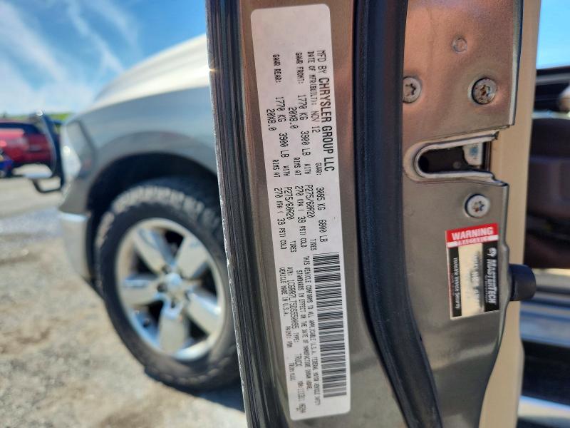 Продажа на аукционе авто 2013 Ram 1500, vin: 1C6RR7LT5DS550095, номер лота: 50845466