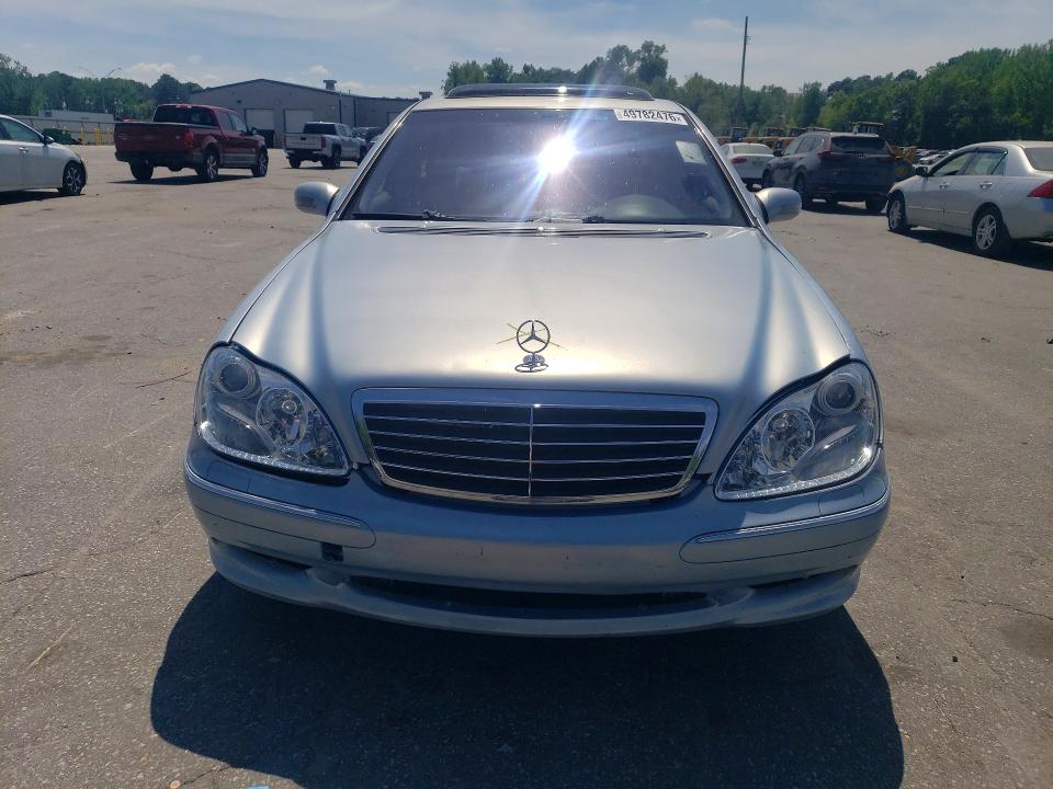 2001 Mercedes-benz S მანქანა იყიდება აუქციონზე, vin: WDBNG73J51A202955, აუქციონის ნომერი: 49782476