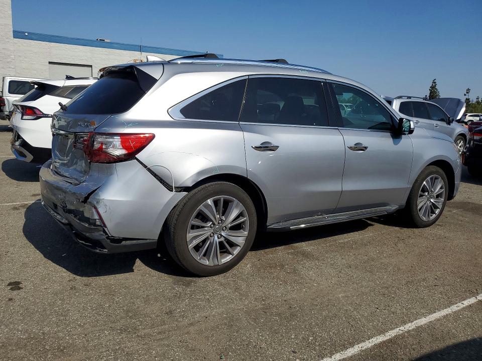 49784426 :رقم المزاد ، 5J8YD3H5XJL001361 vin ، 2018 Acura Mdx مزاد بيع