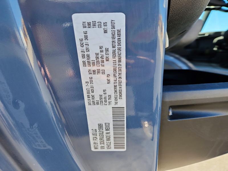 Продаж на аукціоні авто 2020 Ram Promaster 3500, vin: 3C6URVJGXLE139989, номер лоту: 47599616