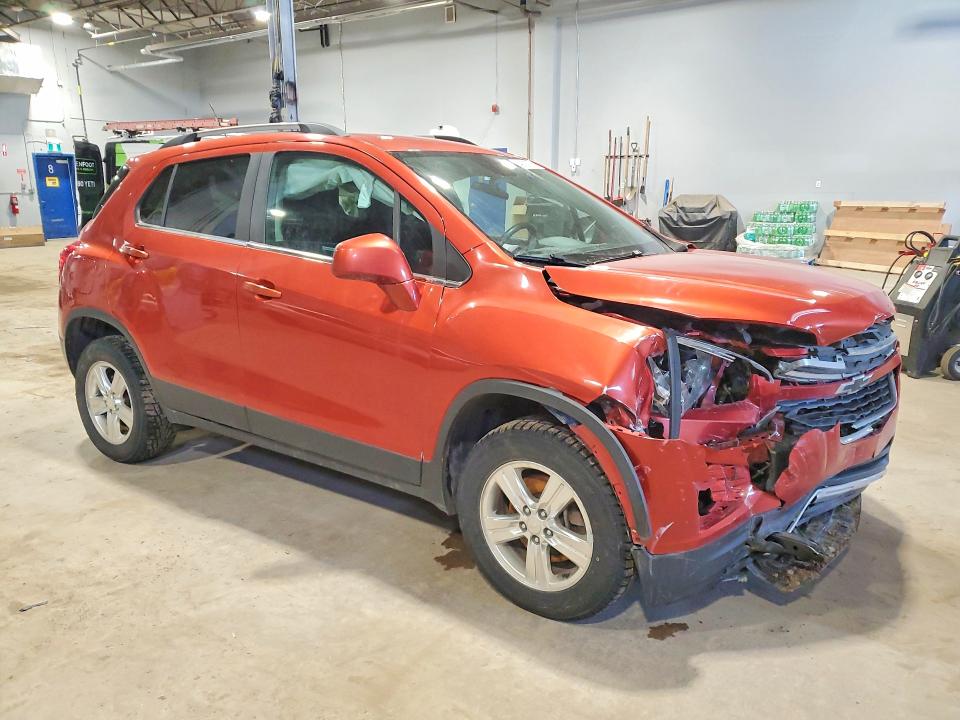 48816706 :رقم المزاد ، 3GNCJRSB5FL117508 vin ، 2015 Chevrolet Trax Lt 4dr Awd مزاد بيع