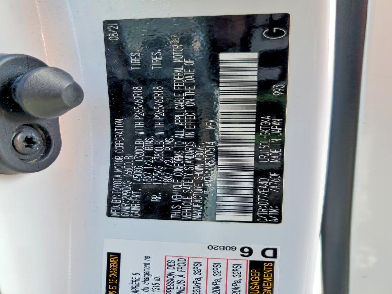 49134216 :رقم المزاد ، JTJAM7BX4N5307514 vin ، 2022 Lexus Gx 460 مزاد بيع