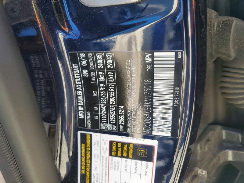 Aukcja sprzedaży 2019 Mercedes-benz Glc, vin: WDC0G4KB4KV125018, numer aukcji: 48802226