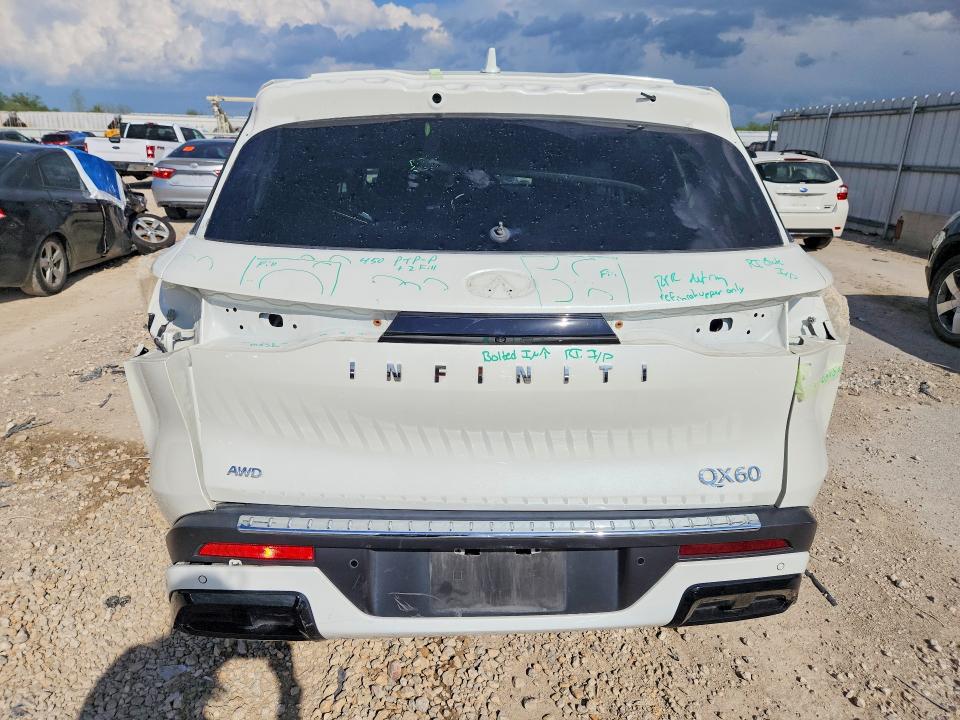 Продажа на аукционе авто 2023 Infiniti Qx60, vin: 5N1DL1FS1PC346473, номер лота: 50046336