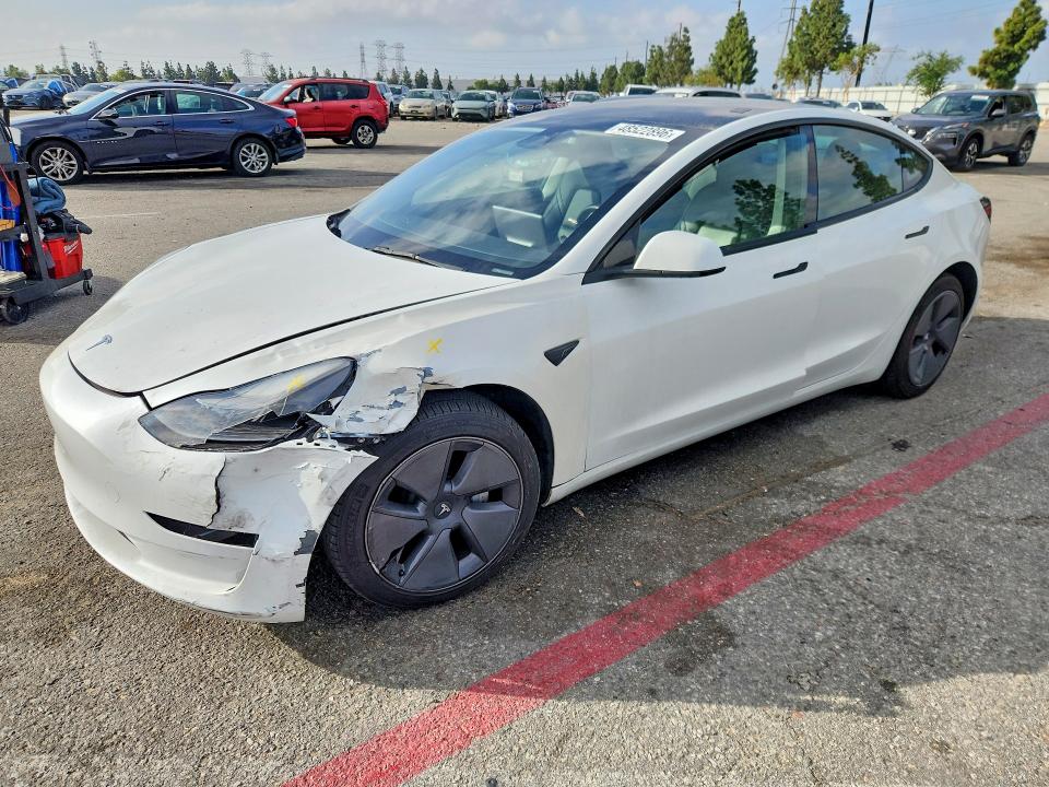 48522896 :رقم المزاد ، 5YJ3E1EA0PF499013 vin ، 2023 Tesla Model 3 مزاد بيع
