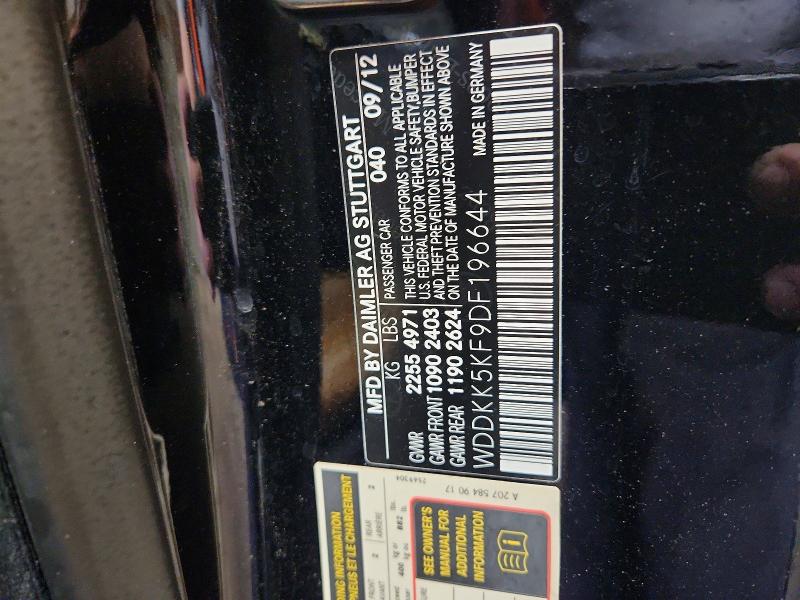 Продажа на аукционе авто 2013 Mercedes-benz E, vin: WDDKK5KF9DF196644, номер лота: 49403046