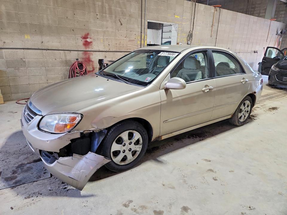 51779686 :رقم المزاد ، KNAFE121775401305 vin ، 2007 Kia Spectra مزاد بيع