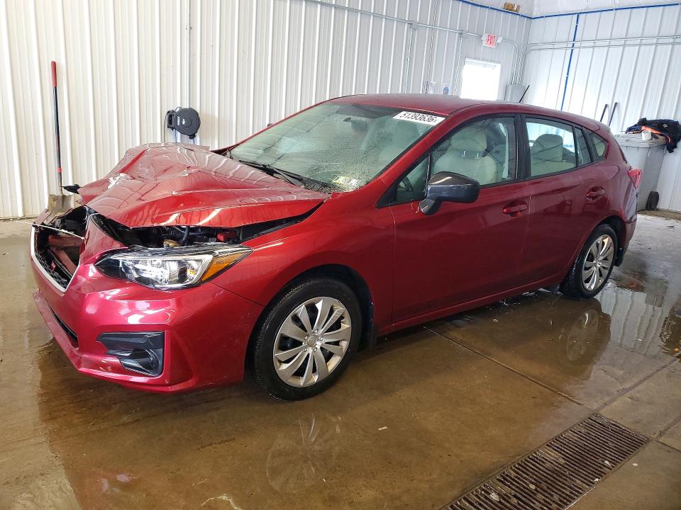 Продаж на аукціоні авто 2018 Subaru Impreza, vin: 4S3GTAA65J1747961, номер лоту: 51393636
