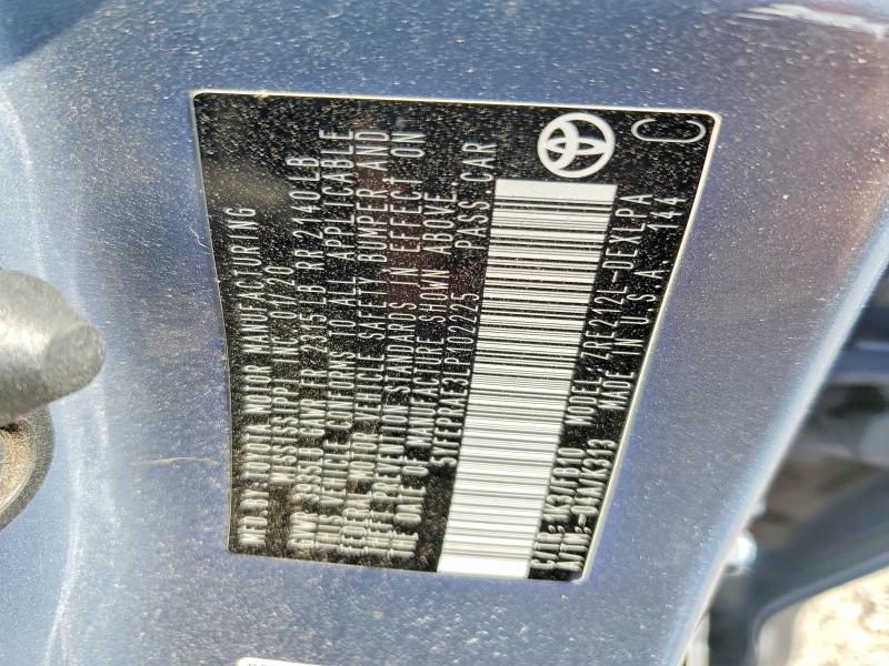 51673016 :رقم المزاد ، 5YFEPRAE3LP102225 vin ، 2020 Toyota Corolla مزاد بيع