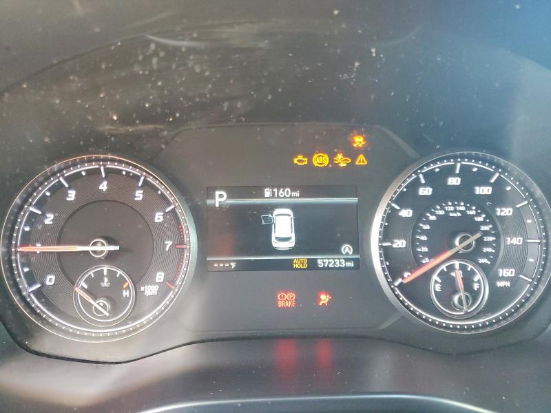 2022 Hyundai Santa Fe მანქანა იყიდება აუქციონზე, vin: 5NMS24AJ7NH442217, აუქციონის ნომერი: 50021076