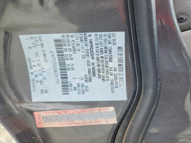 Продаж на аукціоні авто 2003 Ford Taurus, vin: 1FAFP59S83A234799, номер лоту: 50566616