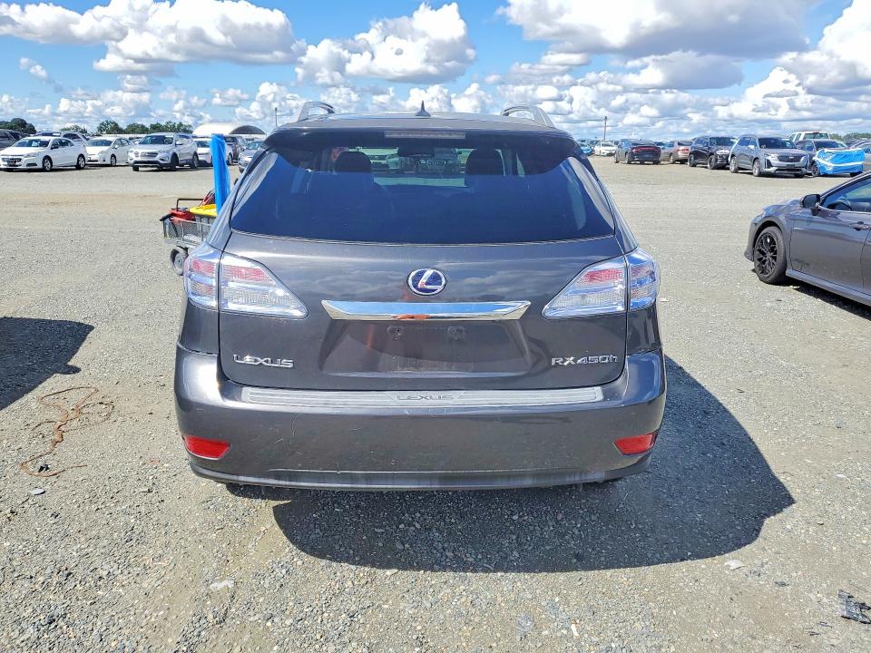 50811496 :رقم المزاد ، JTJBC1BA0A2400798 vin ، 2010 Lexus Rx 450h مزاد بيع