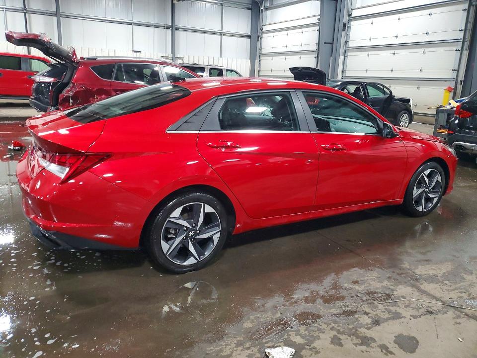 50485456 :رقم المزاد ، 5NPLN4AG7NH077931 vin ، 2022 Hyundai Elantra مزاد بيع