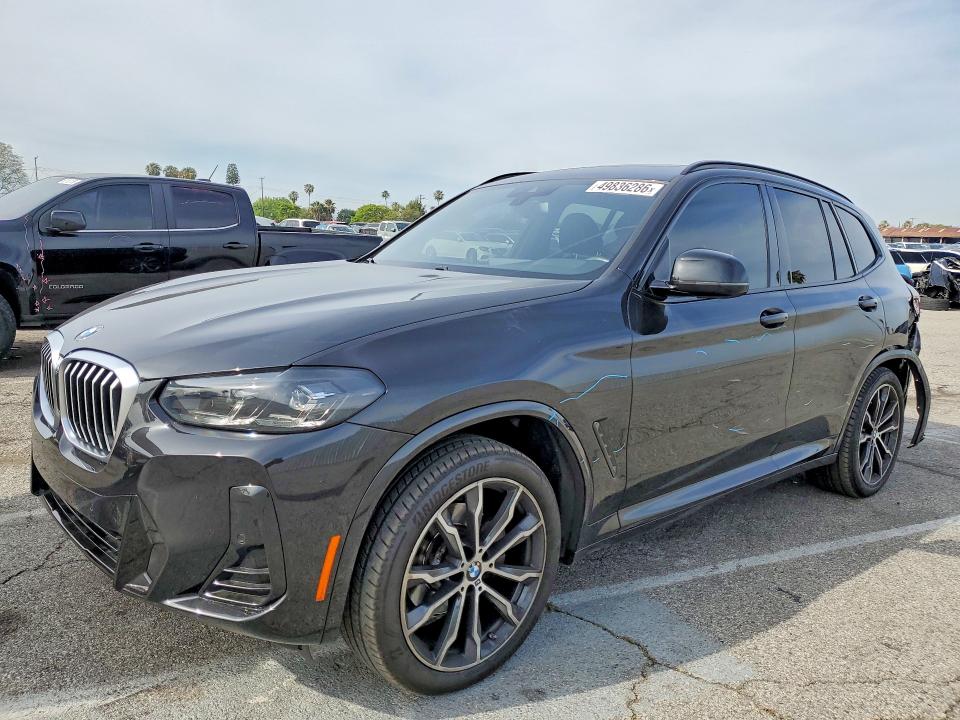 49836286 :رقم المزاد ، 5UX43DP06N9L57545 vin ، 2022 Bmw X3 مزاد بيع