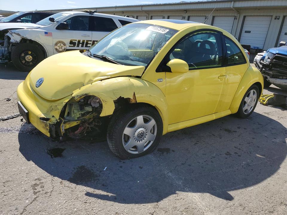 2001 Volkswagen New Beetle მანქანა იყიდება აუქციონზე, vin: 3VWCP21CX1M461229, აუქციონის ნომერი: 50457516