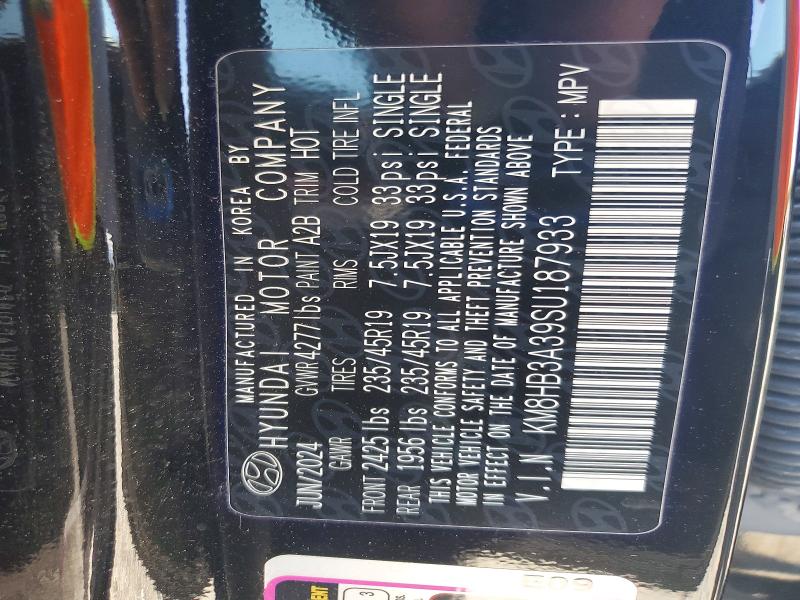 Aukcja sprzedaży 2025 Hyundai Kona, vin: KM8HB3A39SU187933, numer aukcji: 50130496