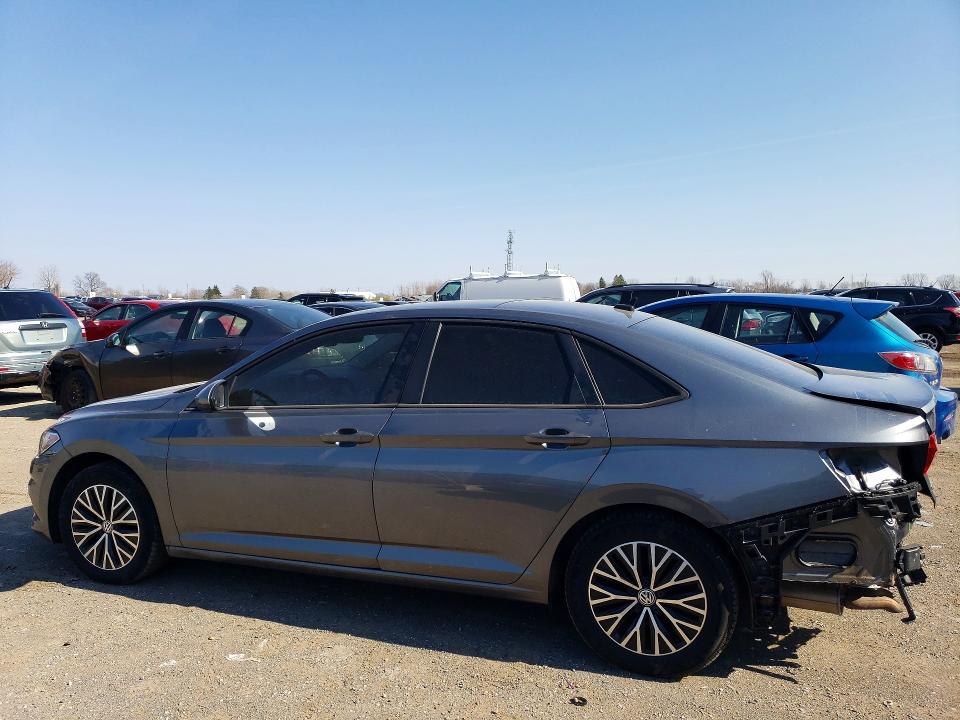 48615956 :رقم المزاد ، 3VWE57BU0MM077581 vin ، 2021 Volkswagen Jetta مزاد بيع