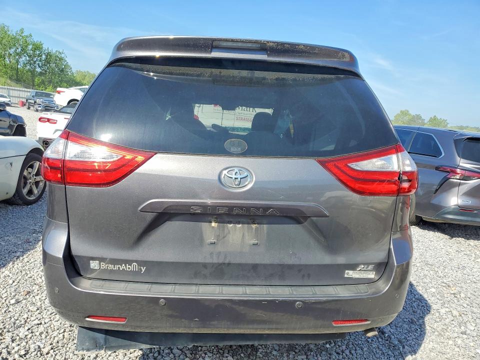 2017 Toyota Sienna მანქანა იყიდება აუქციონზე, vin: 5TDYZ3DC2HS881386, აუქციონის ნომერი: 49530286