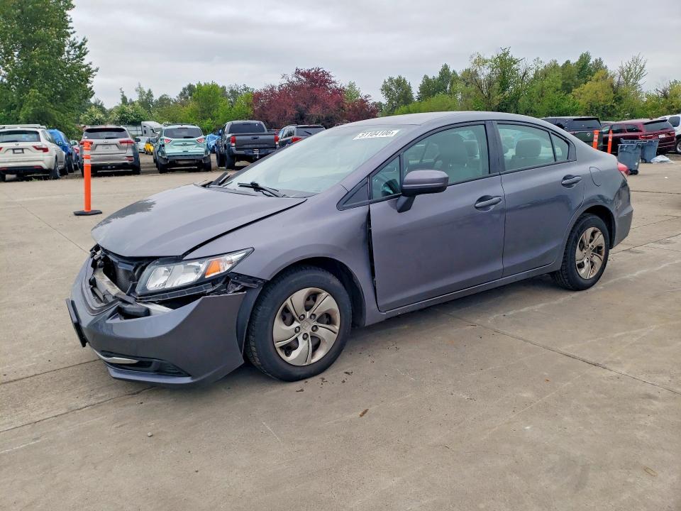 51104106 :رقم المزاد ، 19XFB2F50FE284460 vin ، 2015 Honda Civic مزاد بيع