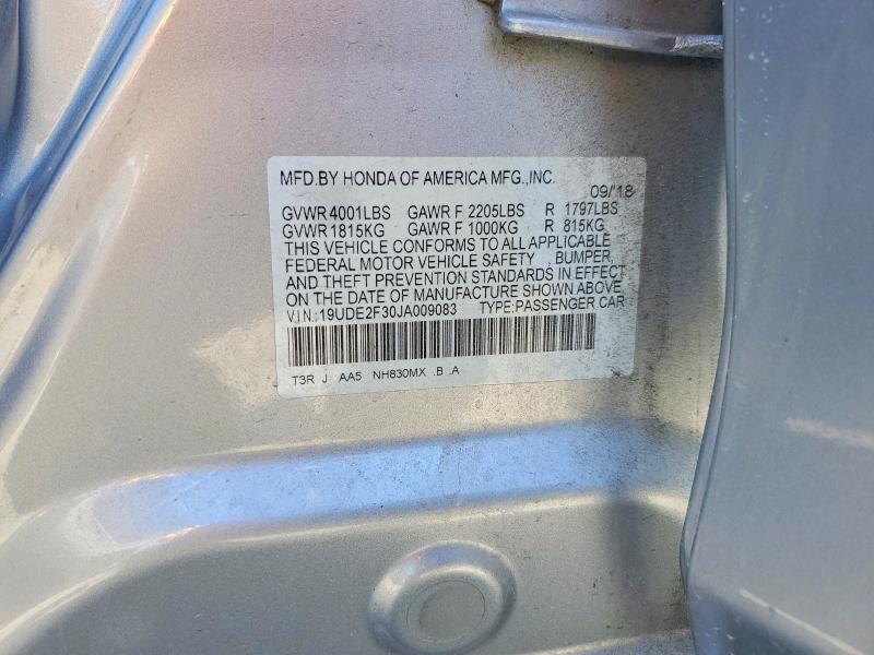Aukcja sprzedaży 2018 Acura Ilx, vin: 19UDE2F30JA009083, numer aukcji: 49924756