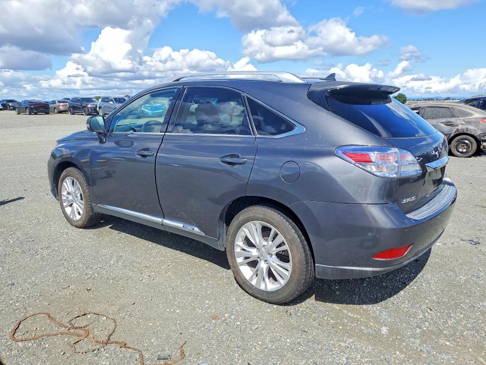 50811496 :رقم المزاد ، JTJBC1BA0A2400798 vin ، 2010 Lexus Rx 450h مزاد بيع