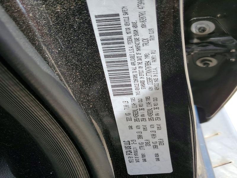49615486 :رقم المزاد ، 1C6SRFJT7KN707894 vin ، 2019 Ram 1500 مزاد بيع