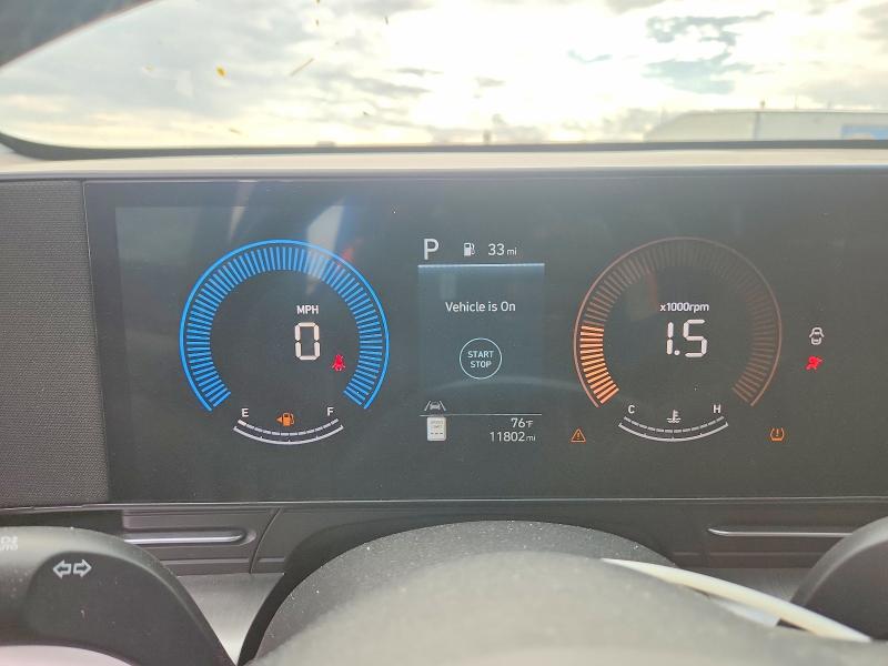 50501716 :رقم المزاد ، KM8HB3AB9SU301386 vin ، 2025 Hyundai Kona مزاد بيع