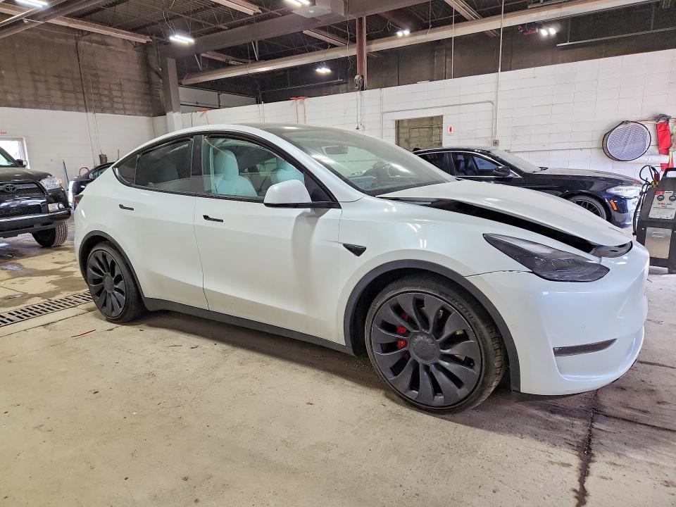 2022 Tesla Model Y მანქანა იყიდება აუქციონზე, vin: 7SAYGDEF9NF366988, აუქციონის ნომერი: 50921466