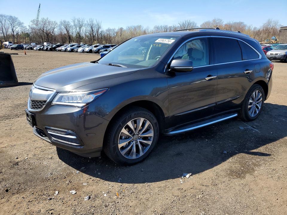 Продажа на аукционе авто 2016 Acura Mdx, vin: 5FRYD4H45GB015710, номер лота: 48965756
