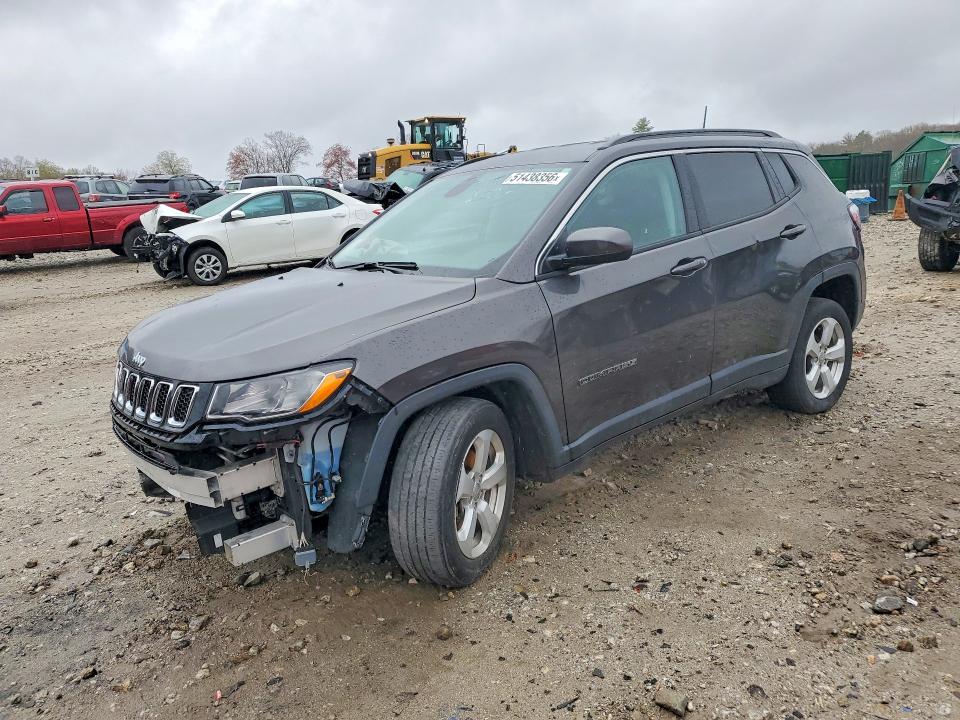 Auction sale of the 2021 Jeep Compass, vin: 3C4NJDBB0MT504002, lot number: 51438356