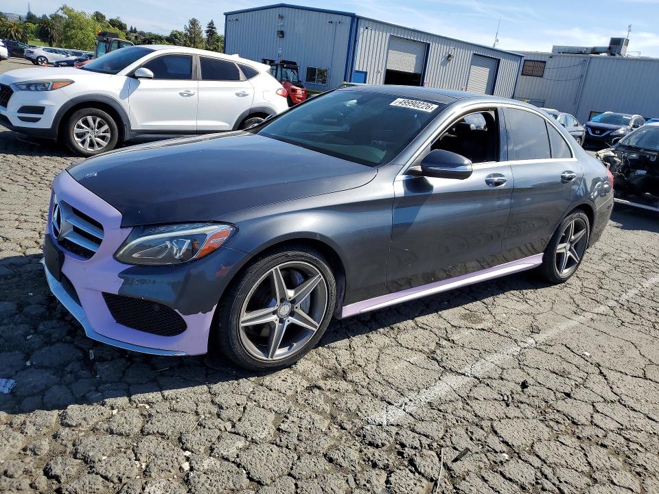 Продажа на аукционе авто 2015 Mercedes-benz C, vin: 55SWF4KB4FU042842, номер лота: 49990226