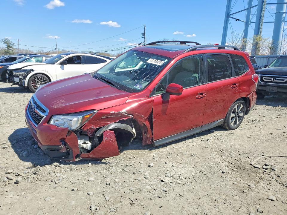 49119406 :رقم المزاد ، JF2SJAGC0JH546488 vin ، 2018 Subaru Forester مزاد بيع