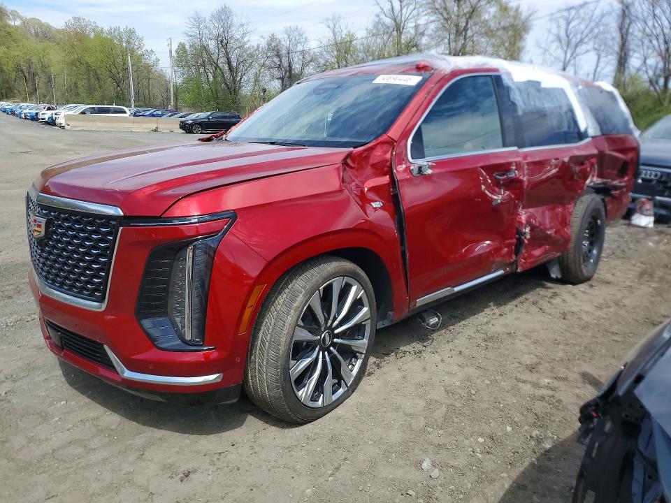 2025 Cadillac Escalade მანქანა იყიდება აუქციონზე, vin: 1GYS9CRL7SR189963, აუქციონის ნომერი: 50890446