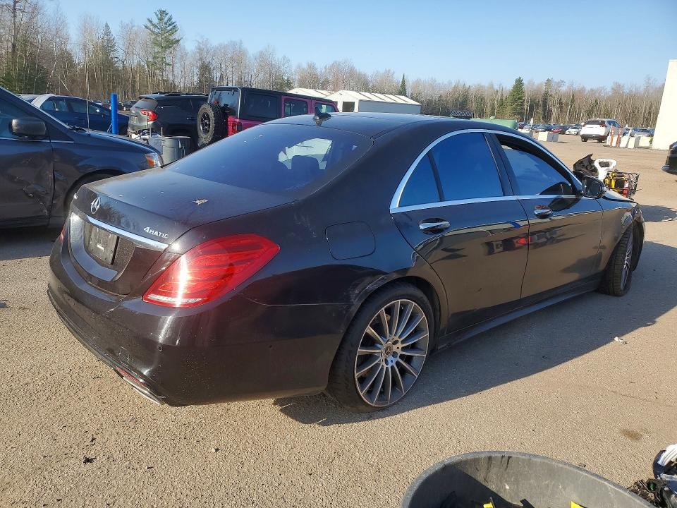 2017 Mercedes-benz S მანქანა იყიდება აუქციონზე, vin: WDDUF8FB5HA337511, აუქციონის ნომერი: 50308946