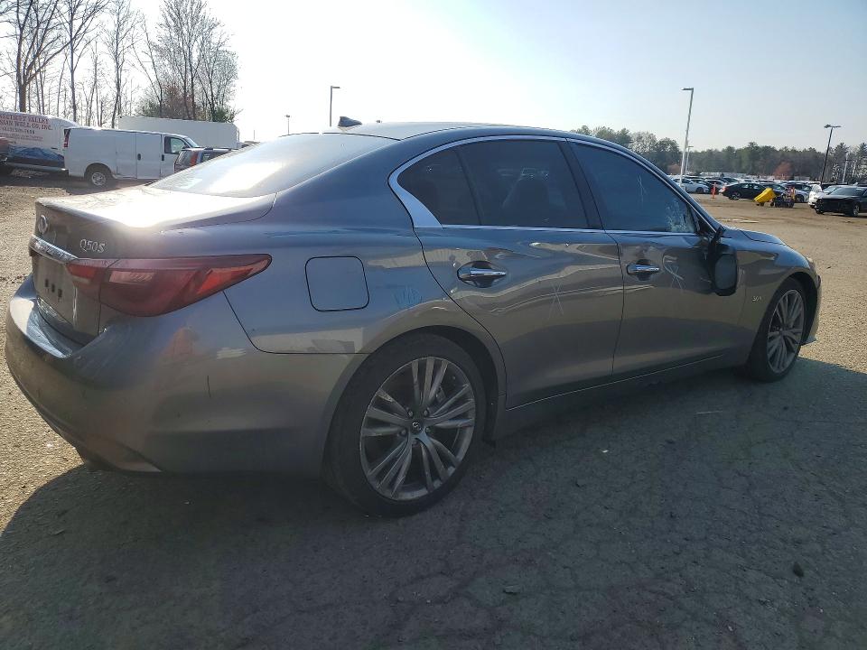 47724126 :رقم المزاد ، JN1EV7AR6KM550251 vin ، 2019 Infiniti Q50 مزاد بيع