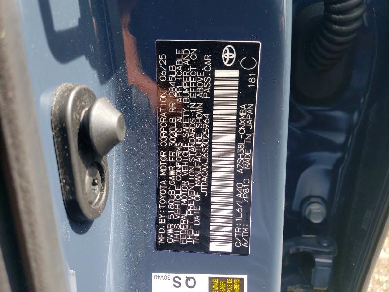 51620446 :رقم المزاد ، JTDACAAJ6S3025964 vin ، 2025 Toyota Crown Signia مزاد بيع