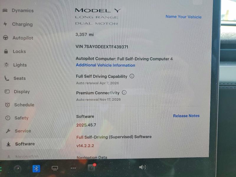 48790876 :رقم المزاد ، 7SAYGDEEXTF439371 vin ، 2026 Tesla Model Y مزاد بيع