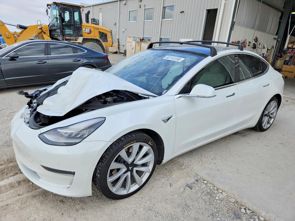 2020 Tesla 3 მანქანა იყიდება აუქციონზე, vin: 5YJ3E1EB4LF747394, აუქციონის ნომერი: 50114156
