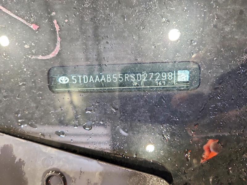 Aukcja sprzedaży 2024 Toyota Grand Highlander, vin: 5TDAAAB55RS027298, numer aukcji: 51318496