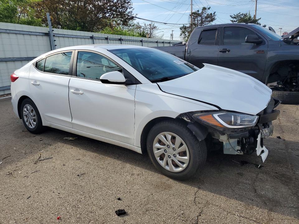 49265776 :رقم المزاد ، 5NPD74LF7HH076494 vin ، 2017 Hyundai Elantra مزاد بيع