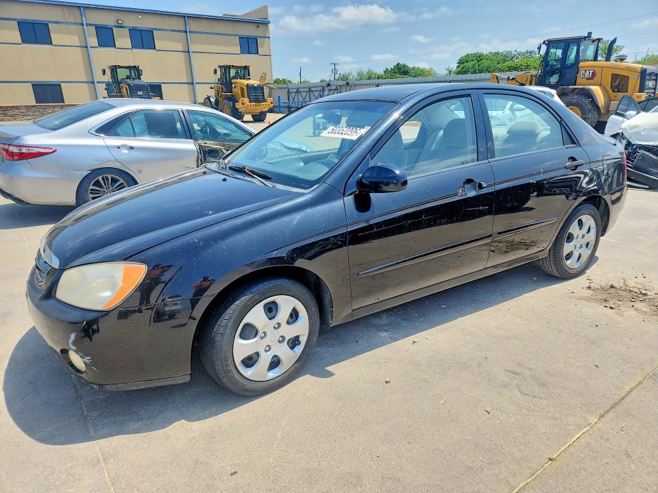Продажа на аукционе авто 2005 Kia Spectra, vin: KNAFE121755150976, номер лота: 50352096